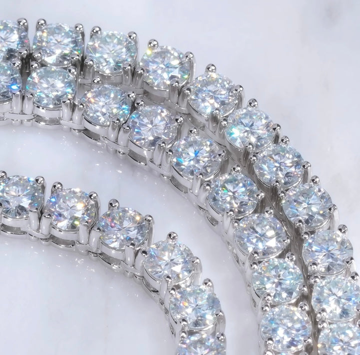 Moissanite Tennis Bracelet