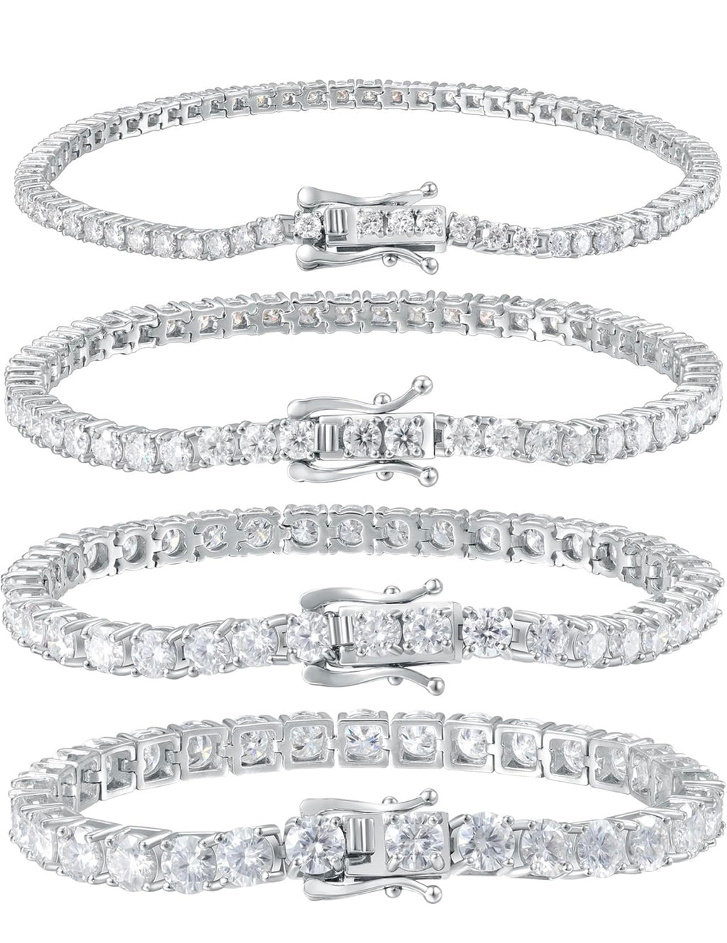 Moissanite Tennis Bracelet